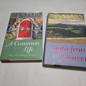 JAN KARON A Common Life (6) and Light From Heaven [9] Mitford HB